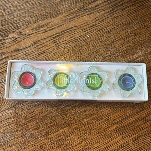 New crate & barrel little lights! Poppy candles